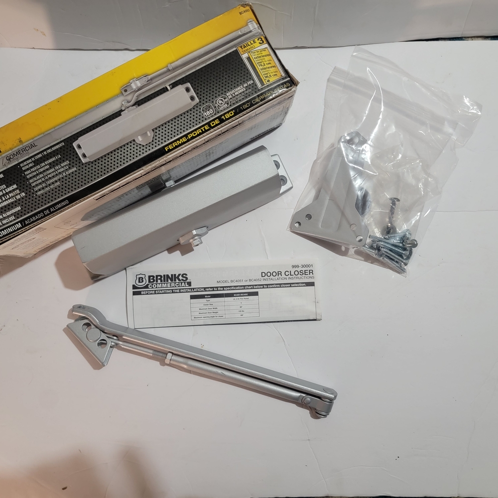 Brinks Metallic Door Closer Kit
